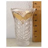 Anna Hutte German lead crystal vase