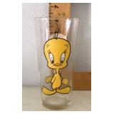 1973 Tweety Bird Pepsi character glass