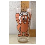 Rocky Pepsi character glass