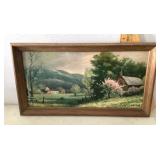 Robert Wood landscape print