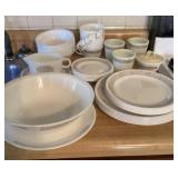 Group of Corelle dishes