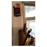 Knife block & match safe