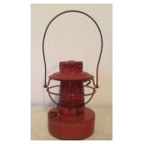 Red Handlan railroad lantern