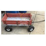 Radio Flyer wooden wagon