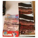 1960s unused scorecards