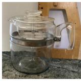 Glass Pyrex percolator