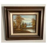 14x16 Oil landscape on canvas