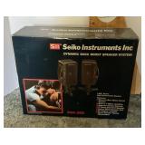 Seiko dynamic bass speaker system