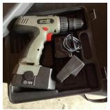 Cordless drill with charger plus battery