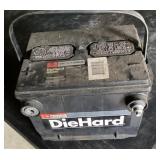 Die Hard battery with side posts