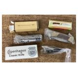 Group of pocket knives