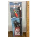 NEW collapsible fishing rod and reel