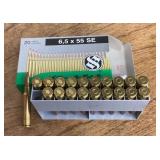 6.5mm rifle ammo --full box