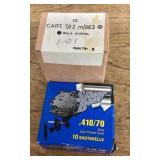 .410 slugs and 7.62 rifle ammo