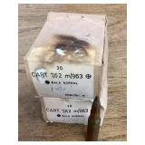 2 boxes 7.62 rifle ammo --full boxes