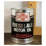 Diesel motor oil coin bank