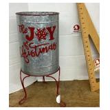 NEW galvanized Christmas decor