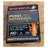 .Winchester Defender 410 gauge 3" ammo