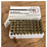 38 special ammo --full box