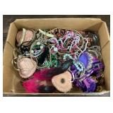 Box of costume jewelry