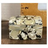 Mother of Pearl trinket box --made in Cuba