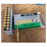 6.5 mm rifle ammo --full box