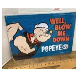 NEW metal Popeye sign