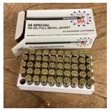 38 ammo --full box