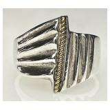 Sterling silver ring