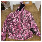NEW US Army pink camo hoodie Size M