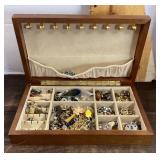 Jewelry box with contents