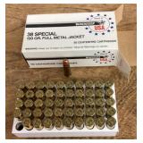 38 special ammo --full box