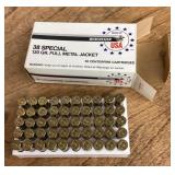 38 special ammo --full box