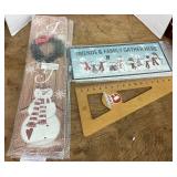 4 NEW Christmas signs