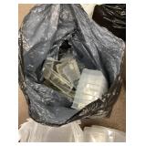 Huge bag of hard plastic storage containers w/lids