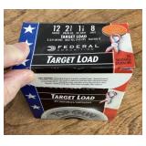 12 gauge No. 8 shot ammo --full box