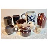 Stoneware and pottery with Goebel mug