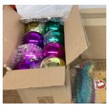 2 boxes of NEW Christmas ornaments