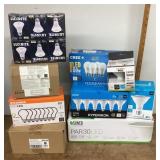 Group of light bulbs