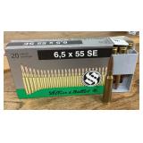 6.5 mm ammo -- full box