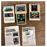3 handheld electronic sports games