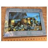 Tempered glass biker cutting board