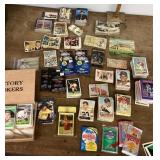 Assorted trading cards