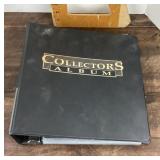 Magic: The Gathering trading cards in binder