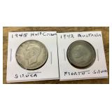 WWII era coins 1942 &1945