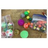 Bag of assorted balls