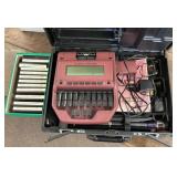 Stentura 8000 steno machine w/practice cassettes
