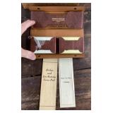 Vintage traveling bridge and cribbage