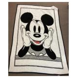 Mickey Mouse plush throw 48x72