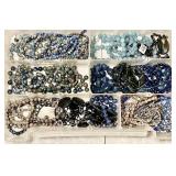Assorted gemstone beads for jewelry making